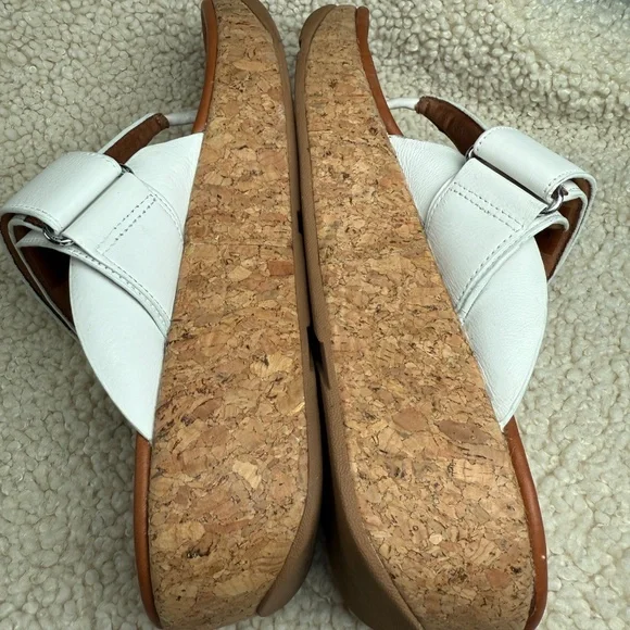 Fitflop Remi Adjustable Toe-Thongs Urban White Leather Size US 08 - Picture 9 of 15